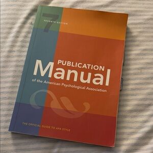 APA Publication Manual 7th Edition